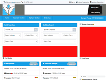 Tablet Screenshot of manavplacements.com